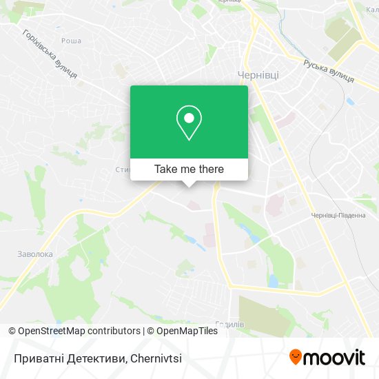 Приватні Детективи map