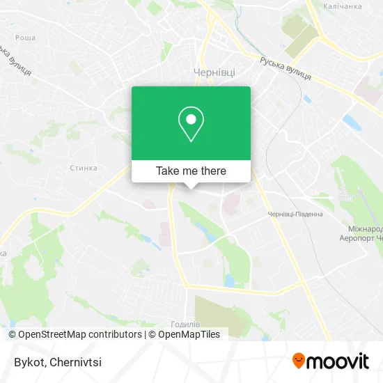 Карта Bykot