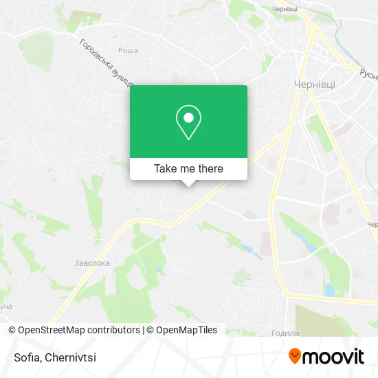 Карта Sofia