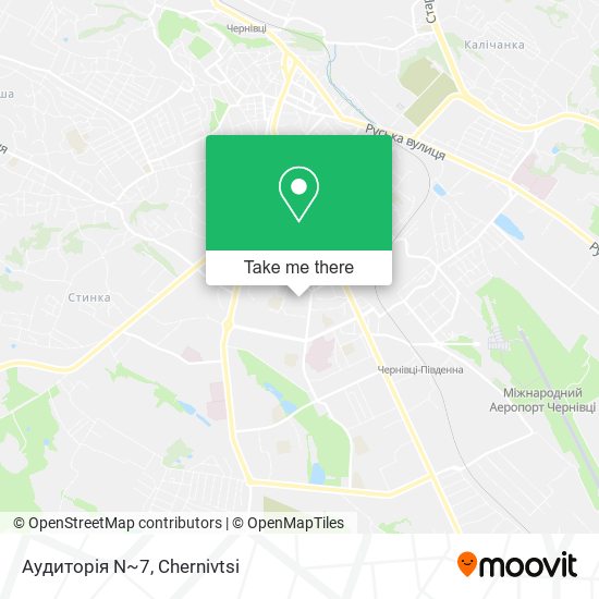 Аудиторія N~7 map