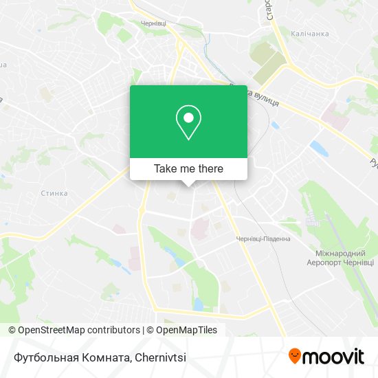 Футбольная Комната map