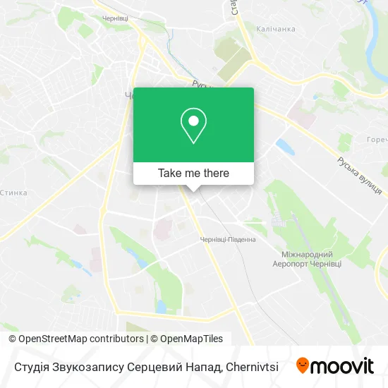 Студія Звукозапису Серцевий Напад map