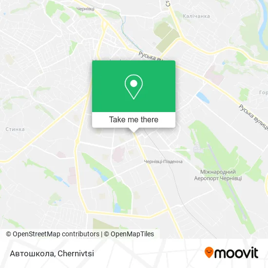 Карта Автошкола