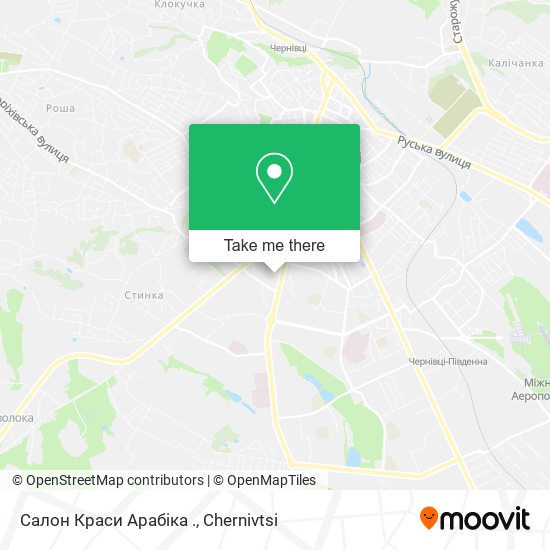 Салон Краси Арабіка . map