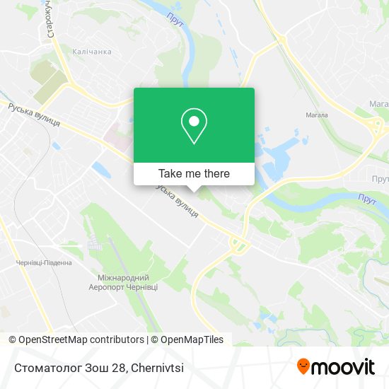 Стоматолог Зош 28 map