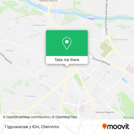 Гідромасаж у Юлі map