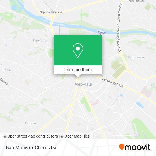 Бар Мальва map