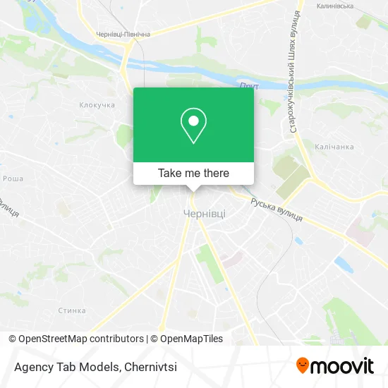 Agency Tab Models map