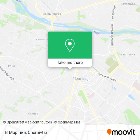 В Марінки map