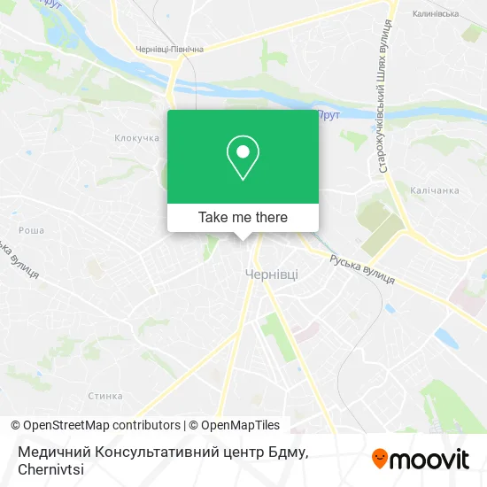 Карта Медичний Консультативний центр Бдму
