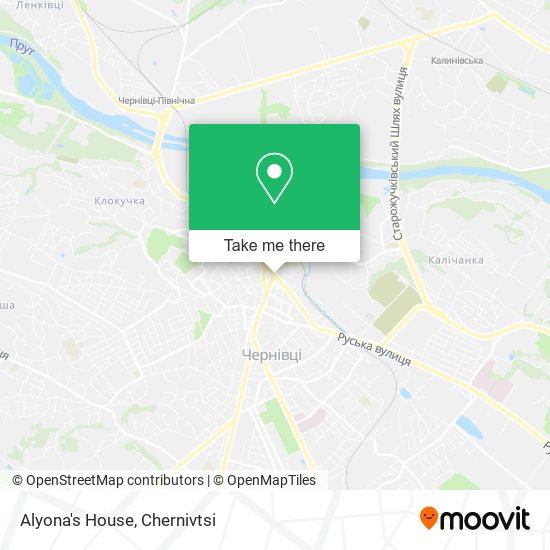 Alyona's House map