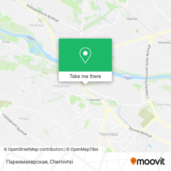 Парехмахерская map