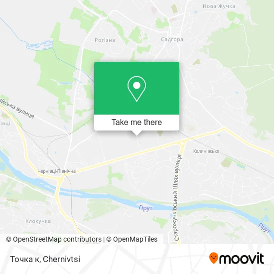 Карта Точка к