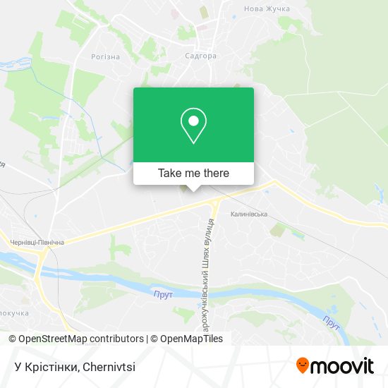 У Крістінки map