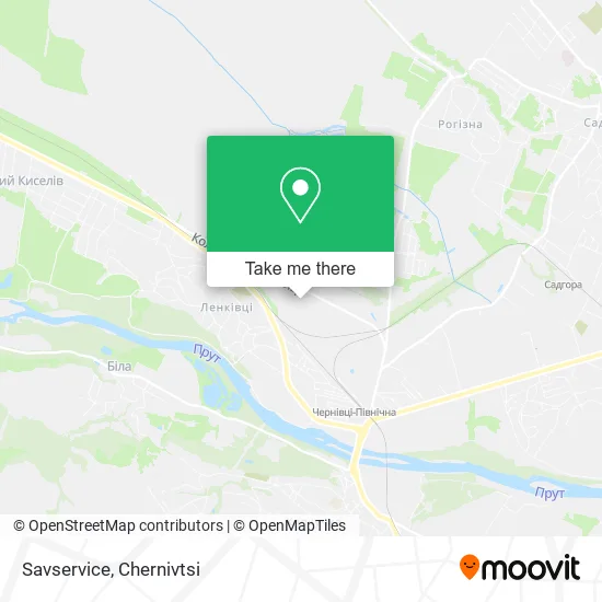 Карта Savservice