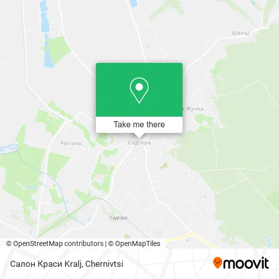 Салон Краси Kralj map