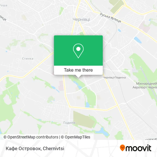 Кафе Островок map