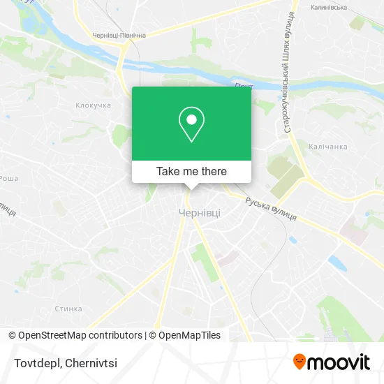 Карта Tovtdepl