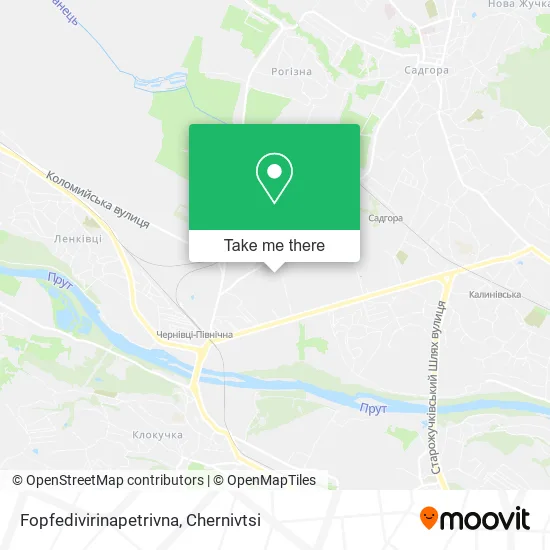 Карта Fopfedivirinapetrivna