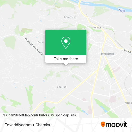 Карта Tovaridlyadomu