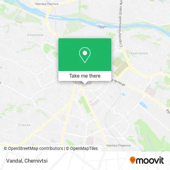 Карта Vandal