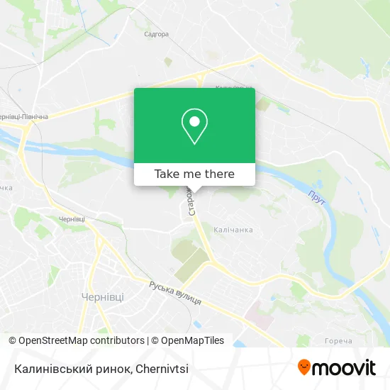 Калинівський ринок map