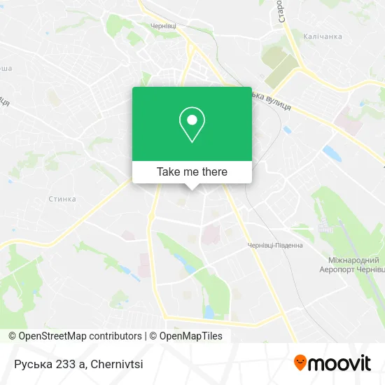 Карта Руська 233 а
