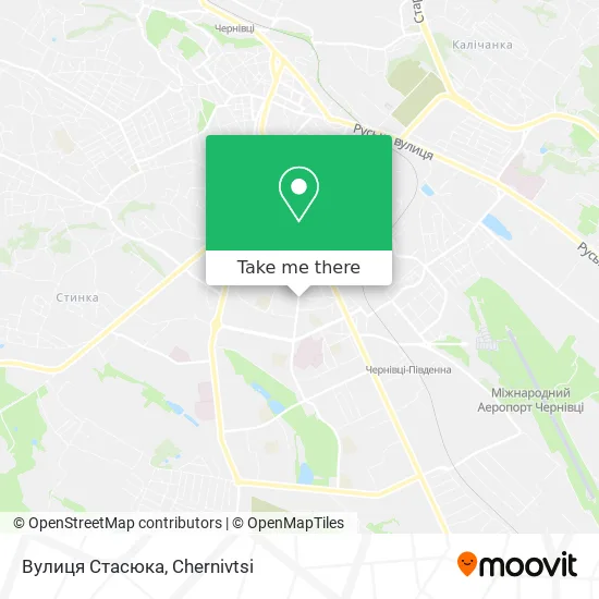 Вулиця Стасюка map