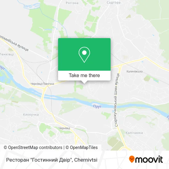Карта Ресторан "Гостинний Двір"