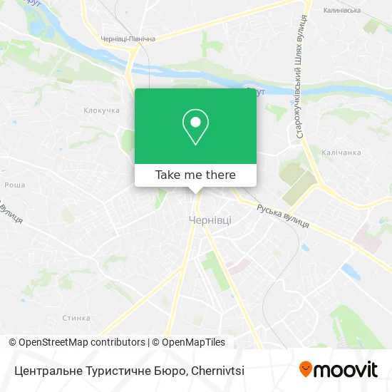 Центральне Туристичне Бюро map