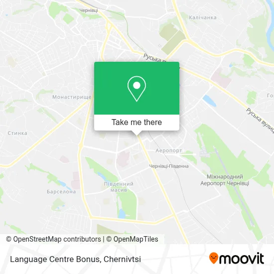Language Centre Bonus map