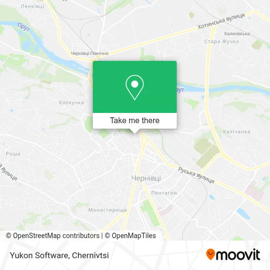 Yukon Software map