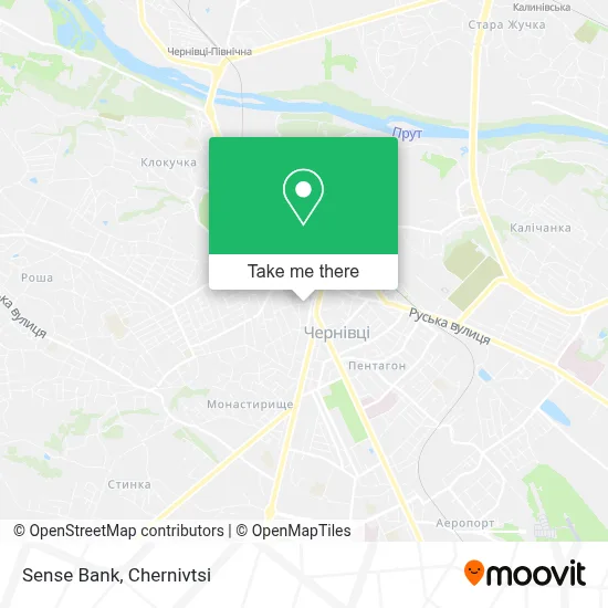 Sense Bank map