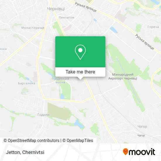 Jetton map