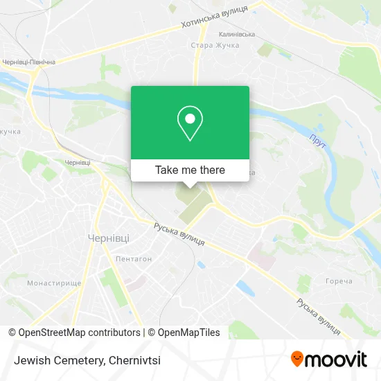 Jewish Cemetery map