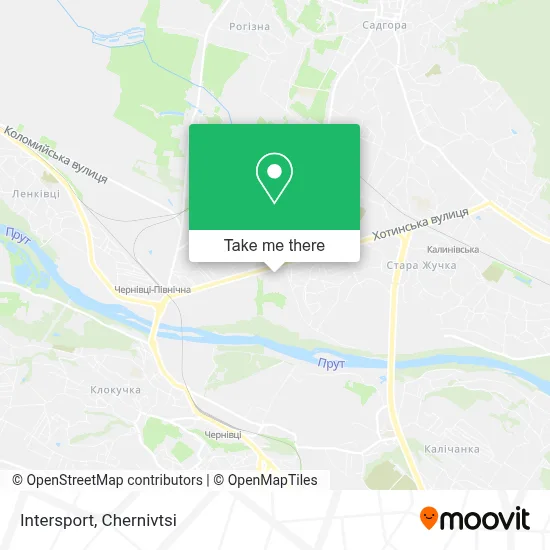 Intersport map