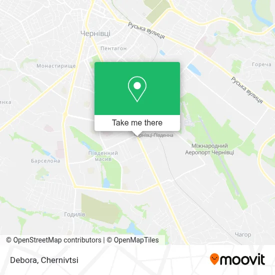 Debora map