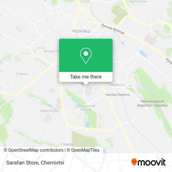 Sarafan Store map