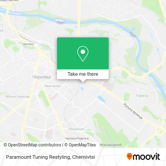 Paramount Tuning Restyling map