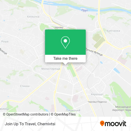 Join Up To Travel map