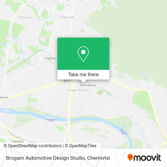 Brogam Automotive Design Studio map