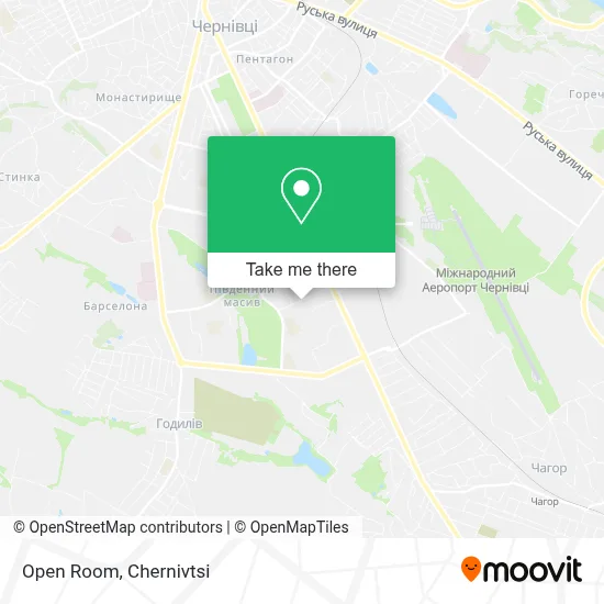 Open Room map