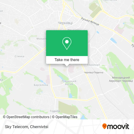 Sky Telecom map