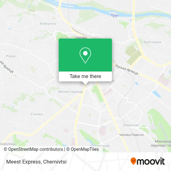 Meest Express map