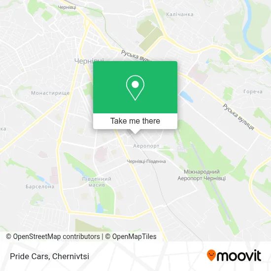 Pride Cars map