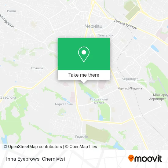 Inna Eyebrows map