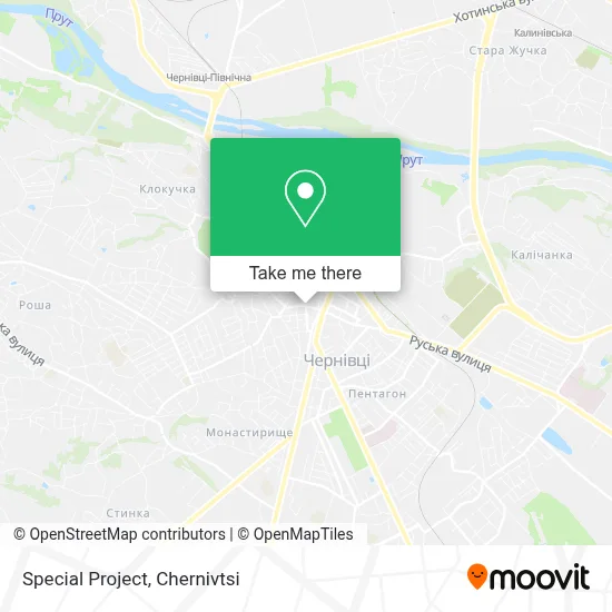 Special Project map