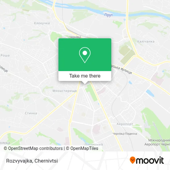 Rozvyvajka map