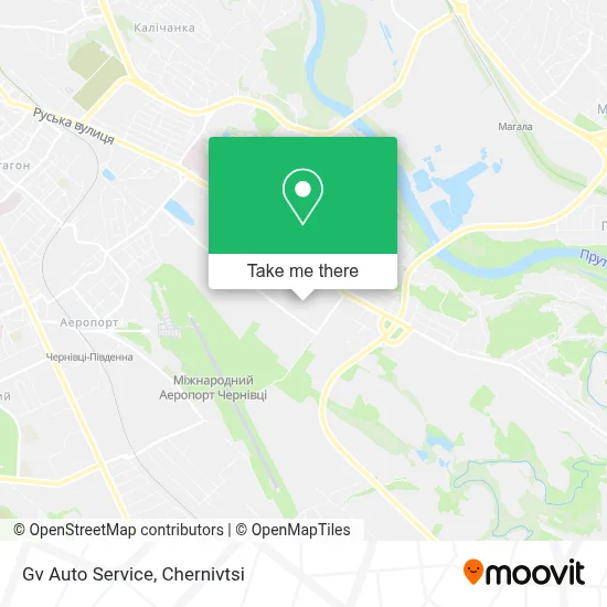 Gv Auto Service map