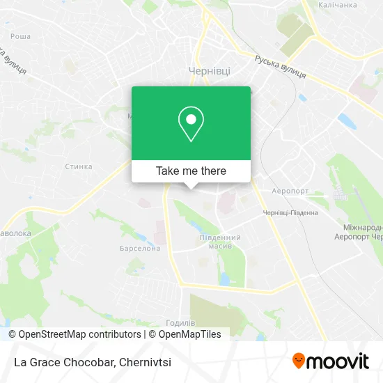 La Grace Chocobar map